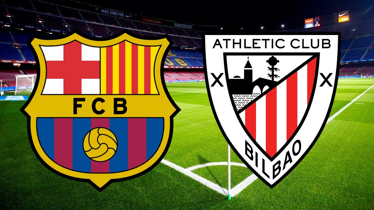 ضمن الجولة الثانية من الدوري الإسباني برشلونة ضيفاً على حساب أتلتيك بيلباو في ملعب سان ماميس