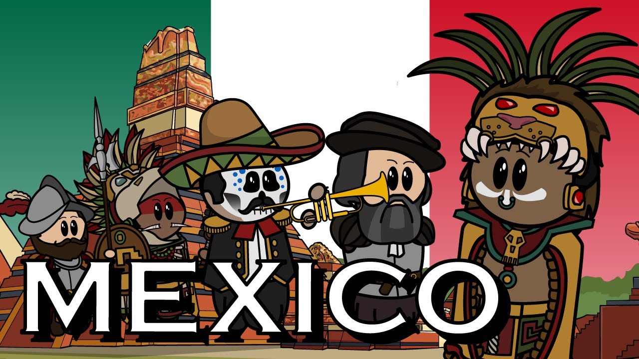 تاريخ المكسيك .. من حضارة المايا و الأزتيك إلى نويفا إسبانيا و حتى ثورة زاباتيستا ..