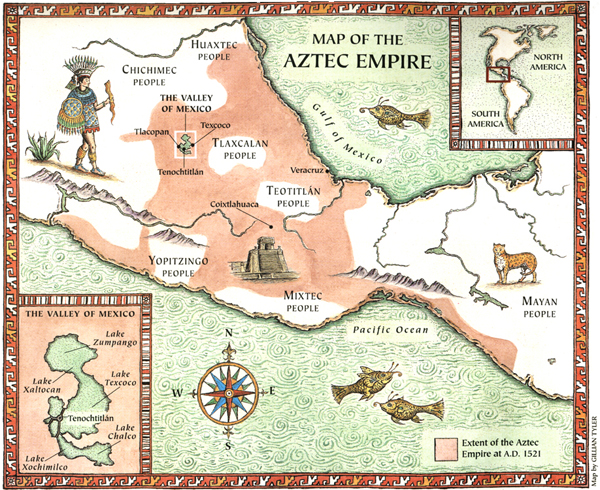 حقائق مذهلة عن حضارة الأزتيك أقدم حضارات أمريكا الوسطى ..